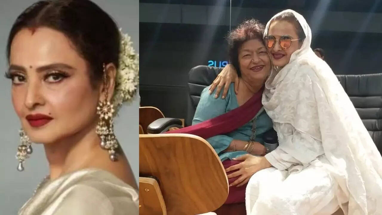 Rekha cried when Saroj Khan confronted her