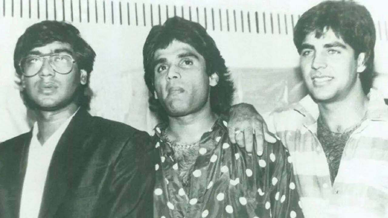 Suniel reacts to Ajay calling him and Akshay '2 doodhwale'