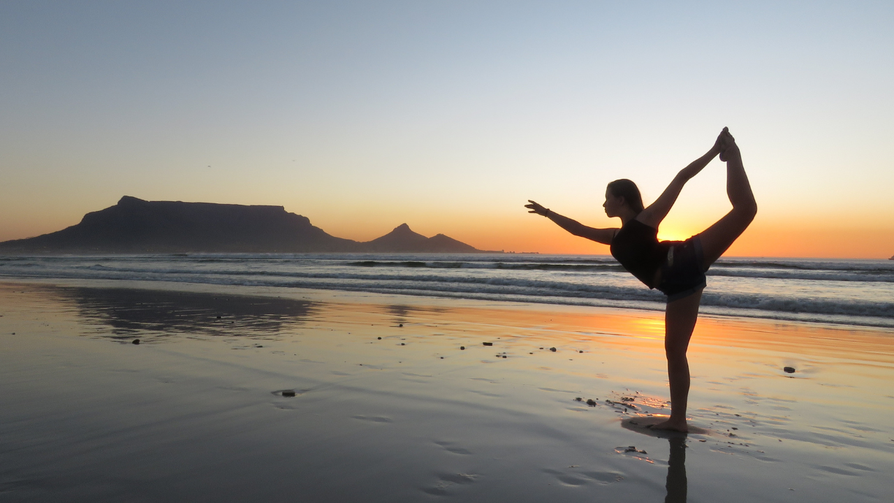 walking yoga