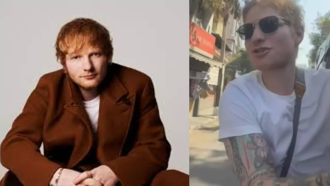Ed Sheeran charms desi fans with auto ride and Punjabi lyrics