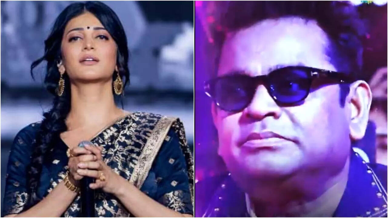 Shruti's ‘Vinveli Nayaga’ stuns AR Rahman
