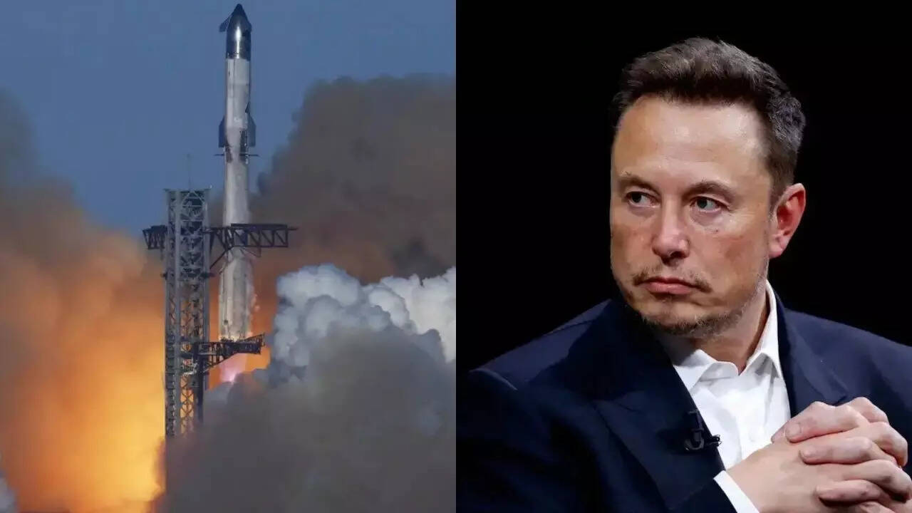 Elon Musk’s SpaceX launches Starship but loses control mid-flight within 30 minutes, crashes into Indian Ocean | Watch video
