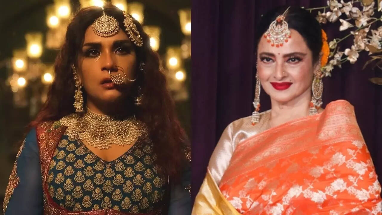 Rekha was in tears after Richa's death scene in Heeramandi