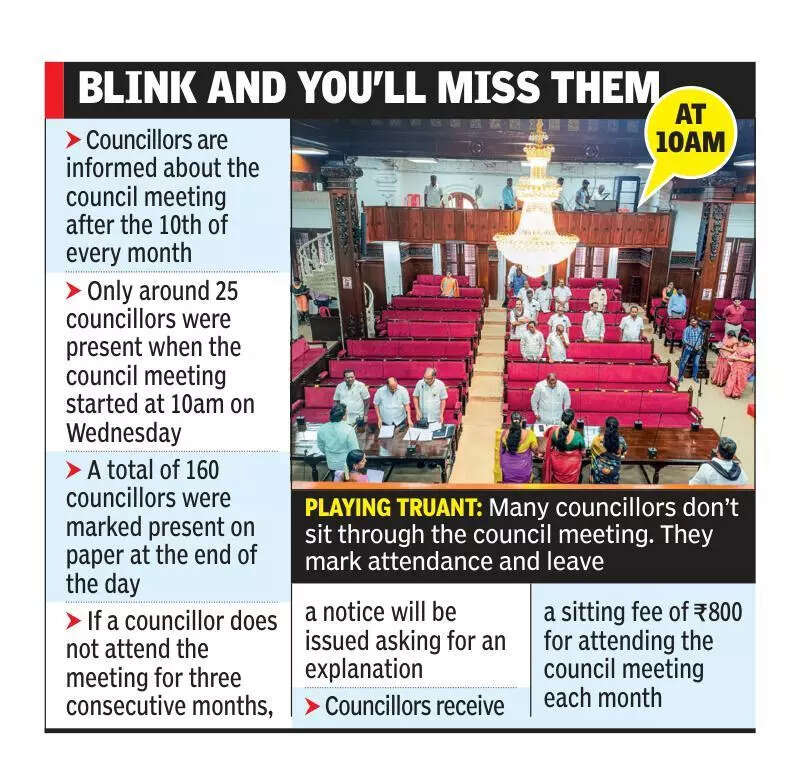 Councillors make cameos at GCC meet