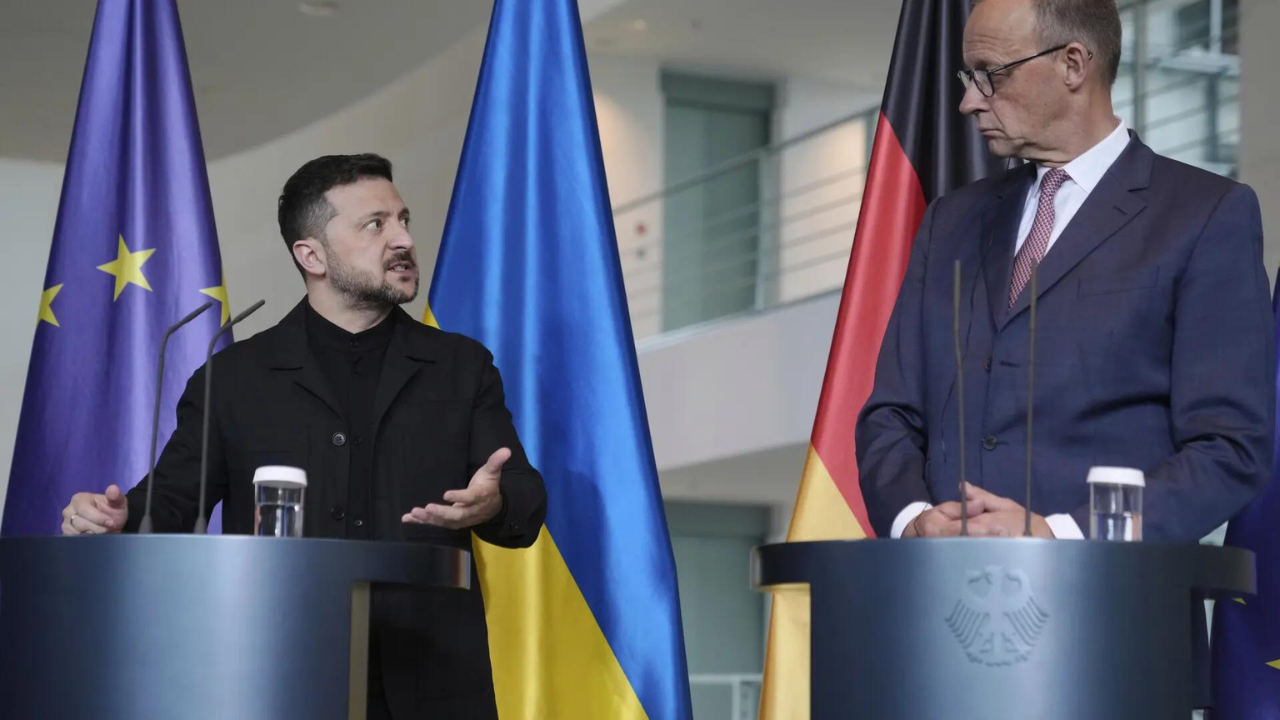 Germany's Merz offers to help Ukraine develop its own long-range missiles to hit Russia