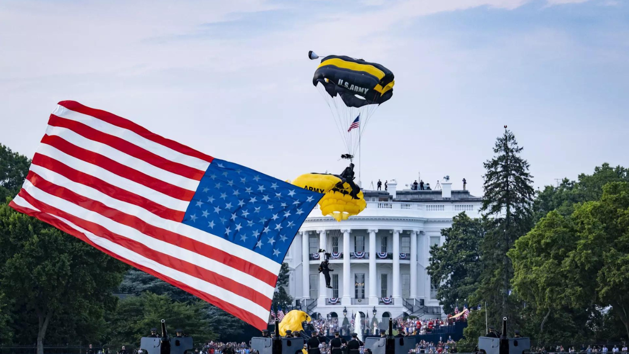 Trump is getting the military parade he wanted in his first term