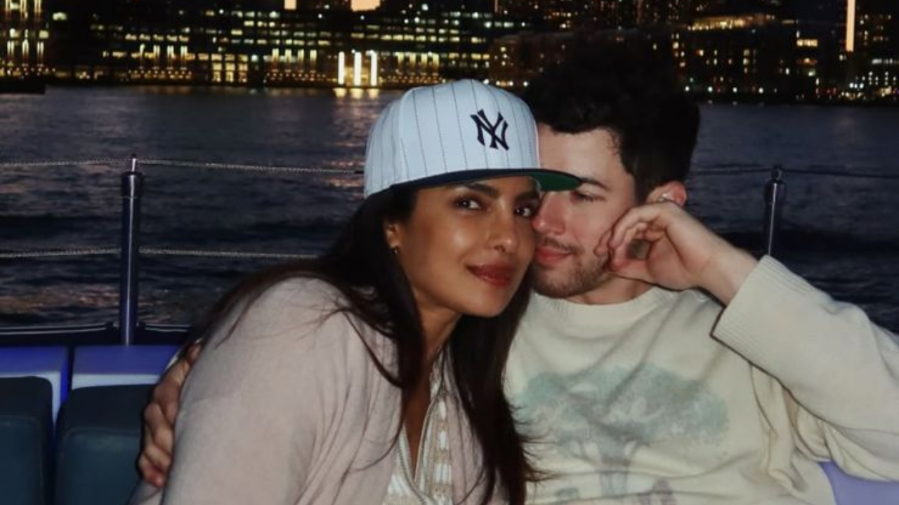 PC calls Nick ‘mine’ as she shares dreamy boat ride pic