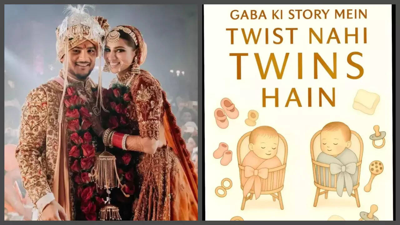 Singer Milind Gaba and wife Pria Beniwal welcome twins