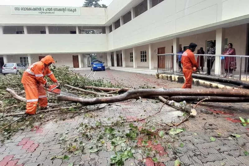 Heavy rain leaves trail of damage in T’puram