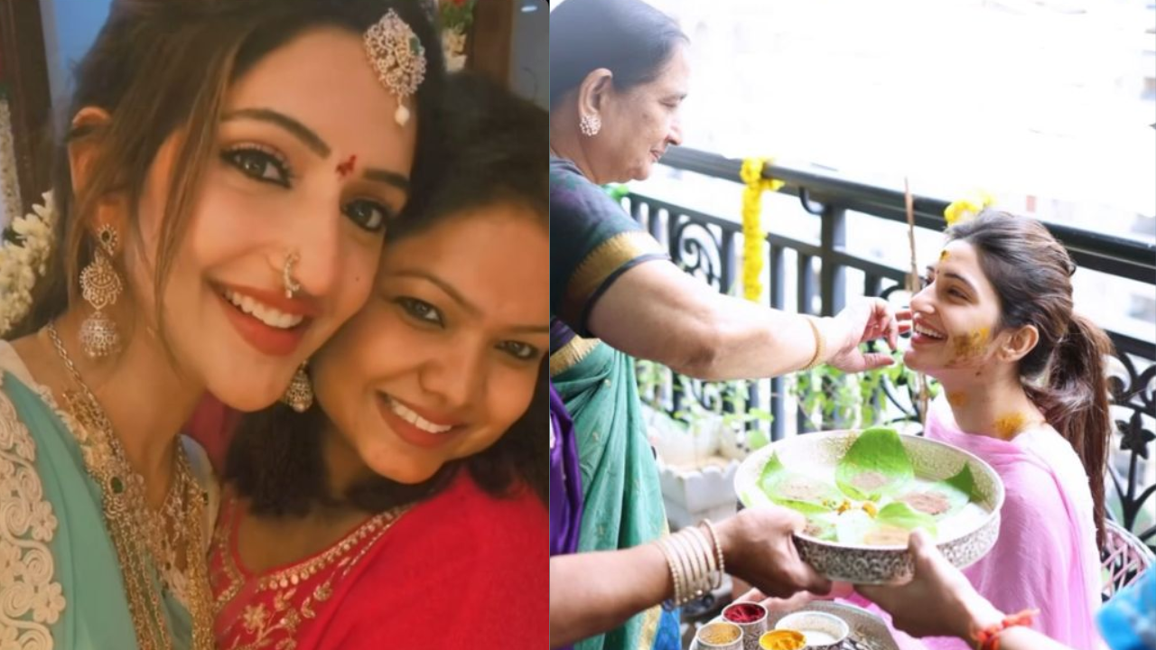 Sreeleela's haldi PICS spark wedding rumours