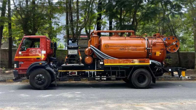 Thiruvananthapuram corporation rolls out high-tech drain cleaner