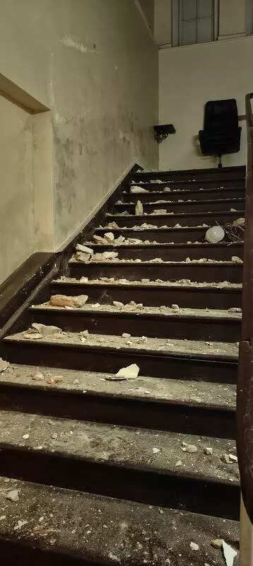 Plea for La Martiniere water seepage repair ahead of inspection tomorrow