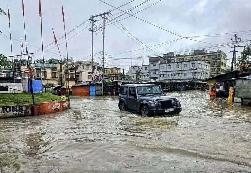 Barak river breaches danger mark, floods Silchar & Sribhumi towns