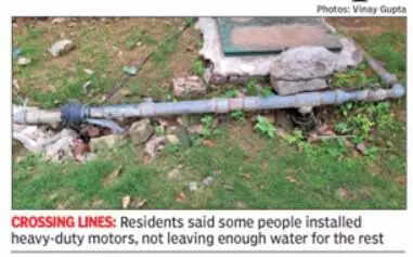 My neighbourhood matters: Just a trickle in tank; Sushant Lok 2 & 3 turn to tankers as taps sputter