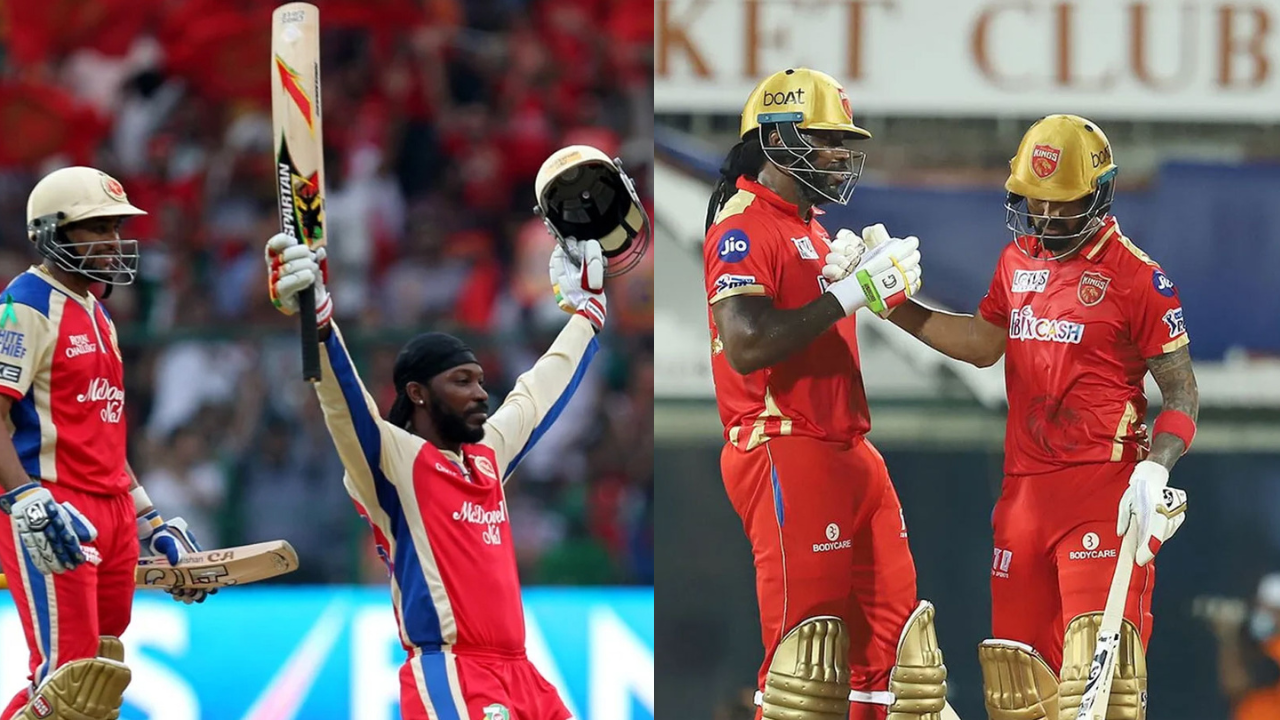 Who is Chris Gayle supporting between his former teams PBKS, RCB?