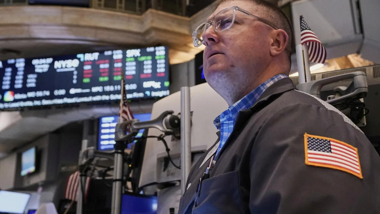 US markets open flat; Nasdaq edges up, Dow slips as investors eye China talks, oil gains