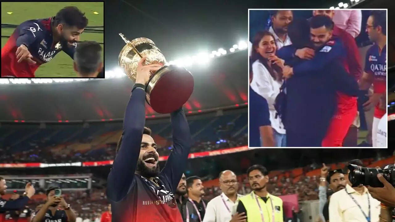 Watch: Virat Kohli leaps into Ravi Shastri's arms after historic IPL win with RCB