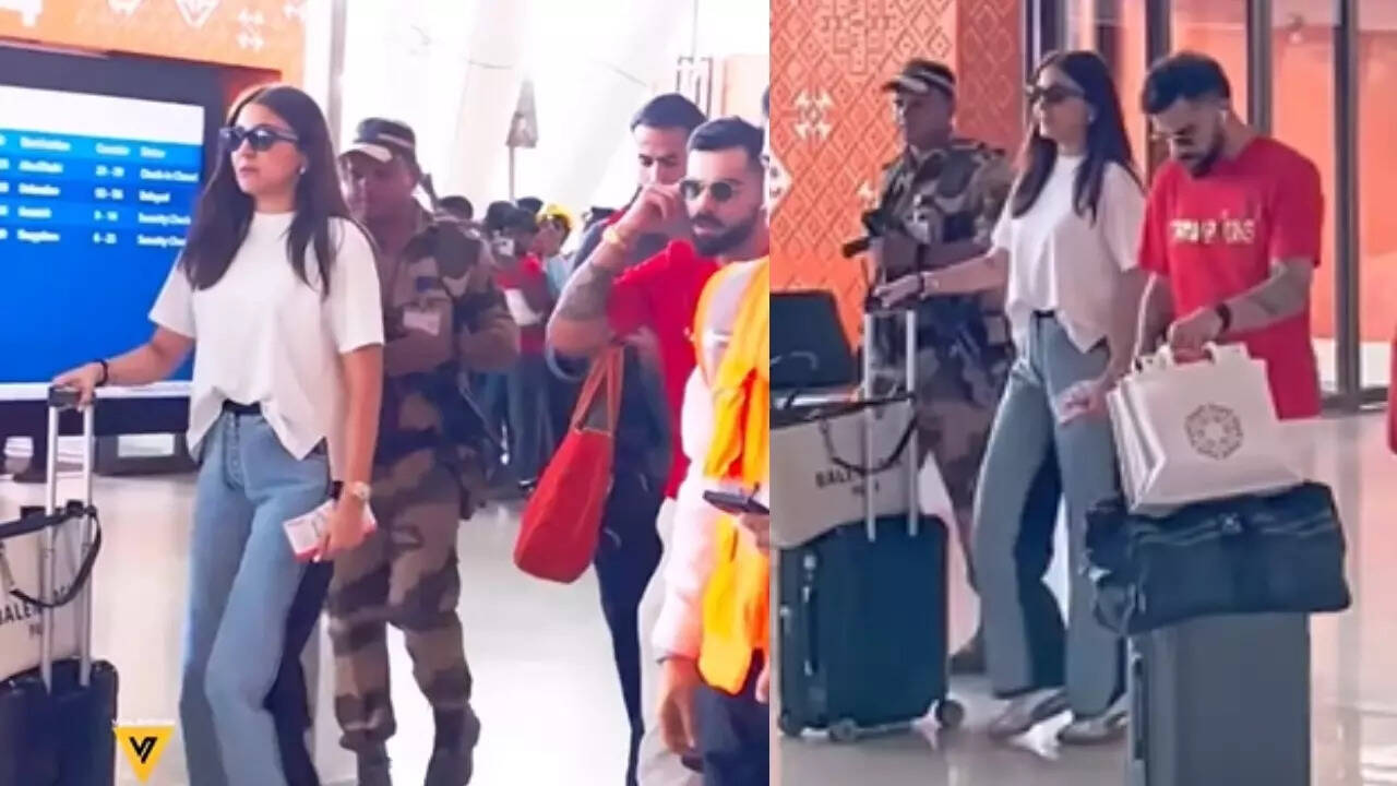 Virat reaches Mumbai with Anushka after RCB lifts trophy