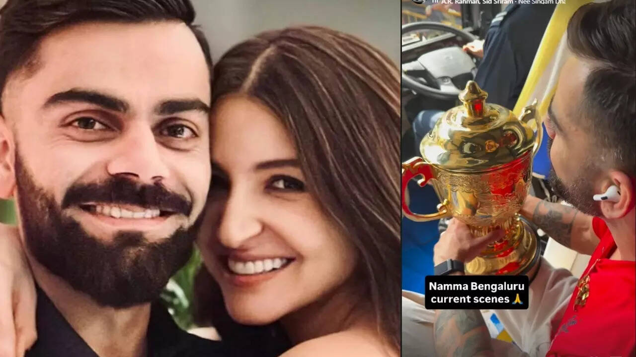 Anushka drops glimpse of victory parade in Bengaluru, feels proud