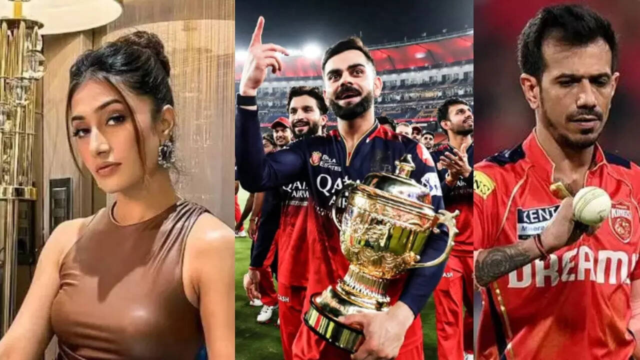 Dhanashree cheers for Virat as RCB wins against Punjab Kings