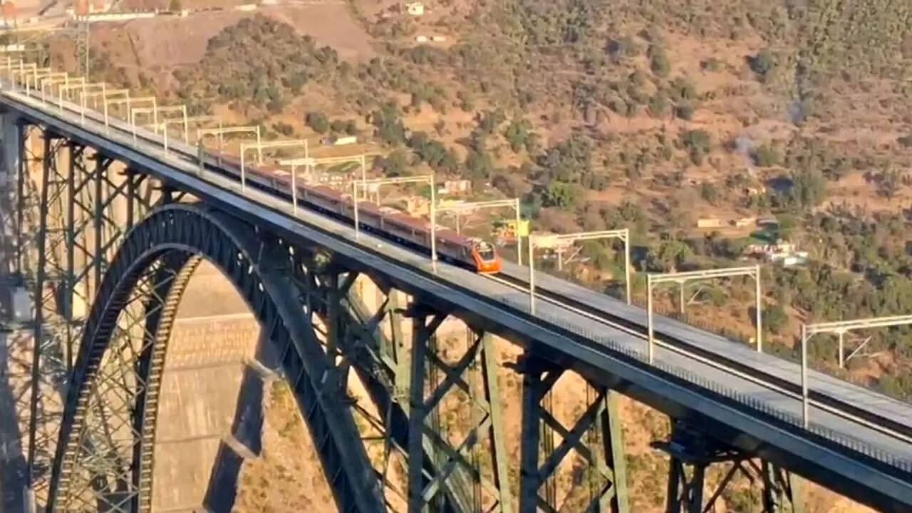 Vande Bharat from Katra to Srinagar: New Indian Railways trains on USBRL via Chenab bridge to start from this date; check full schedule, stoppages & train numbers