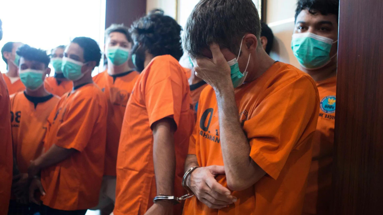 Indonesia arrests foreign nationals in Bali on drugs charges that could carry the death penalty