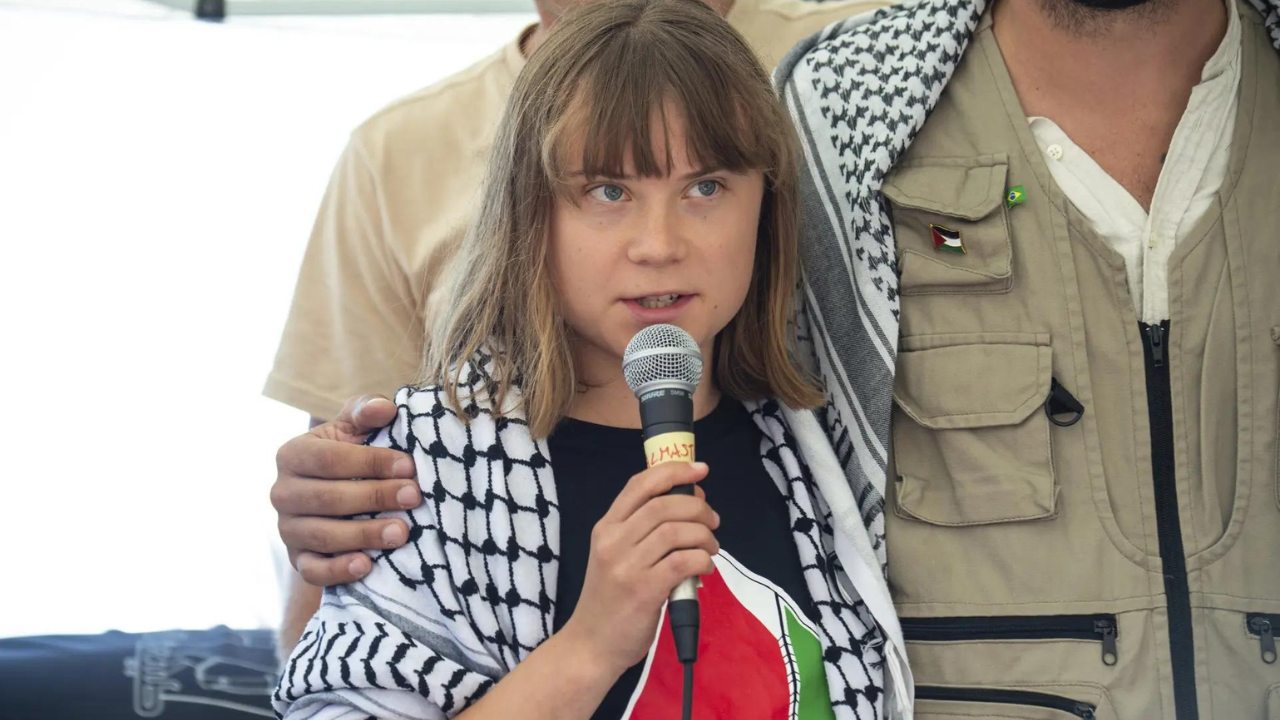 'Keep your eyes on Gaza': Greta Thunberg calls for focus on Israeli 'seige' and 'oppression'; says she's not the story