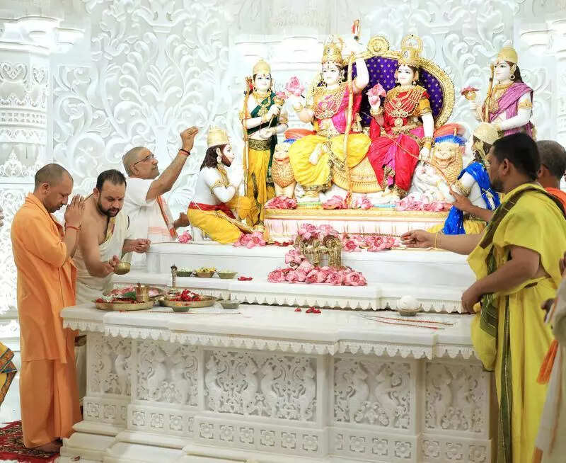 Consecration ceremony of Ram Darbar, 7 temples held in Ayodhya