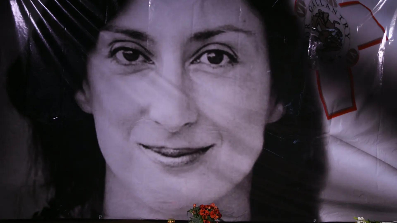 Jury finds 2 men guilty of supplying the bomb used to kill Maltese journalist Daphne Caruana Galizia