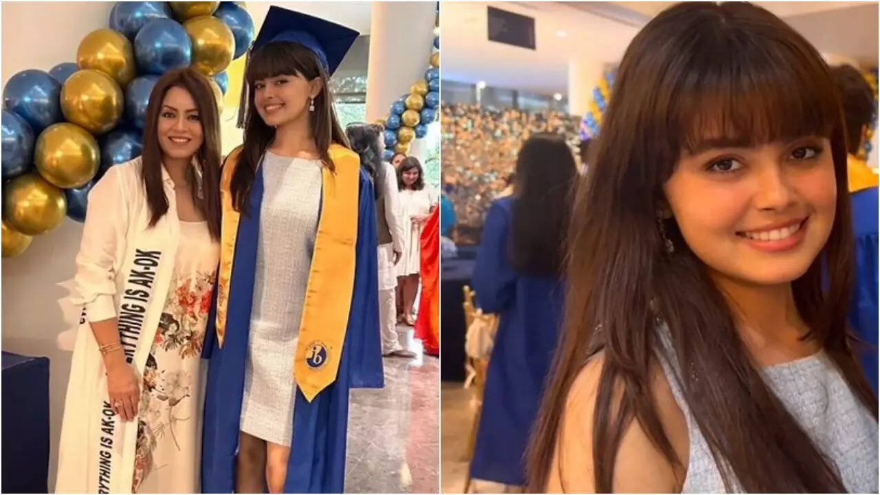 Mahima gets emotional as daughter Ariana graduates