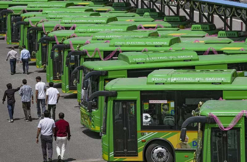 Govt plans to roll out 100 electric inter-state buses linking 17 routes to Delhi