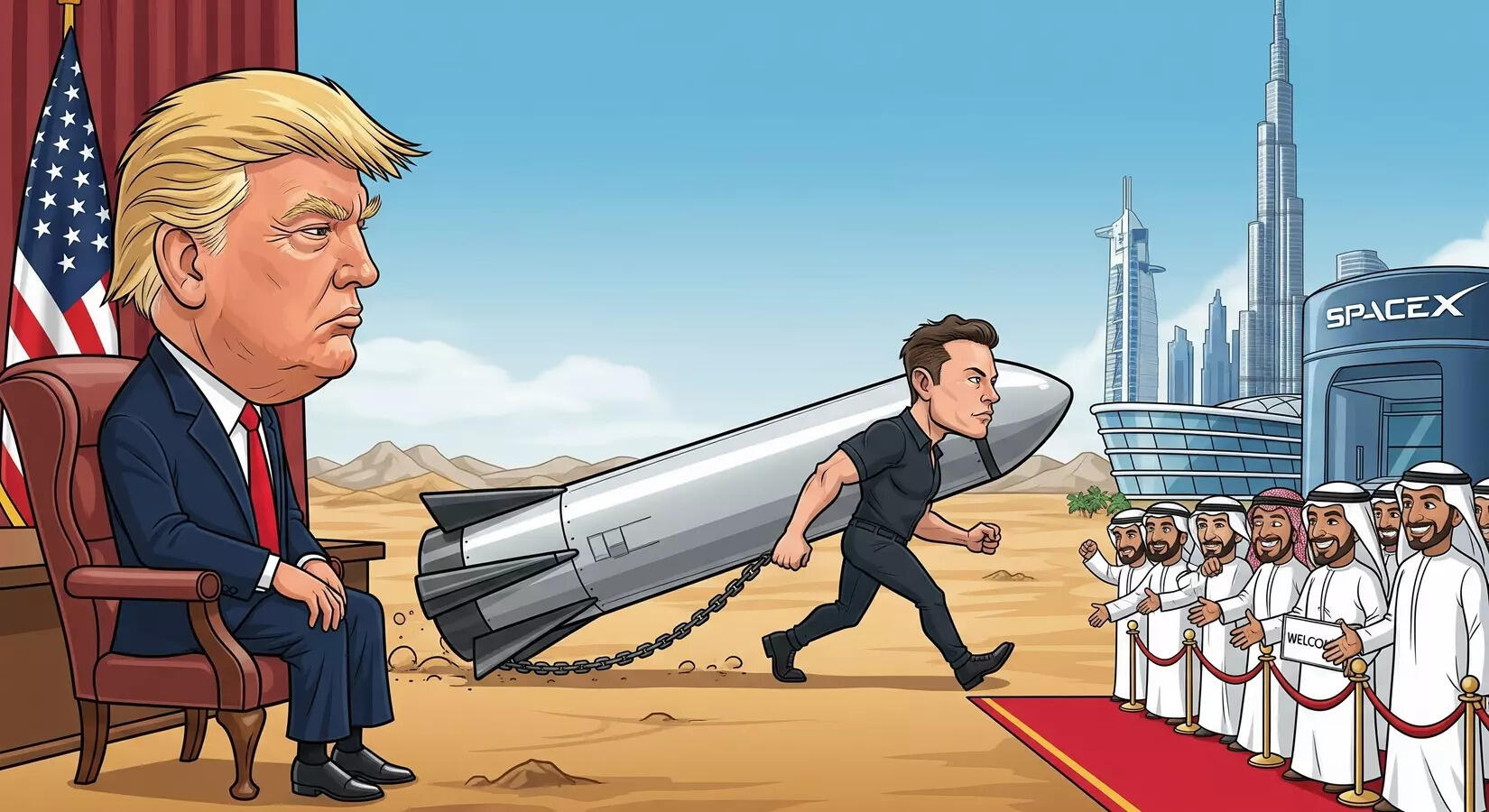 Musk vs Trump: Elon Musk fan Ian Miles Cheon asks him to move space program to UAE