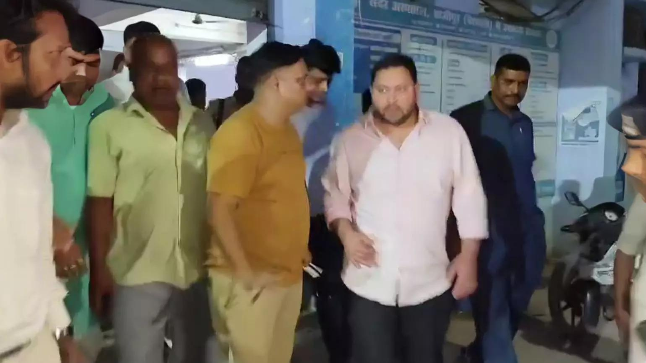 'Your love and God's grace kept me safe': Tejashwi's first reaction after convoy accident