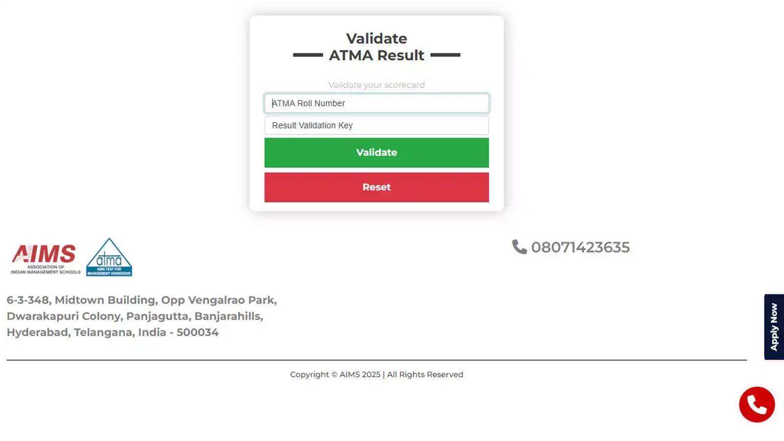ATMA 2025 results declared: Here's how to check your scorecard at atmaaims.com