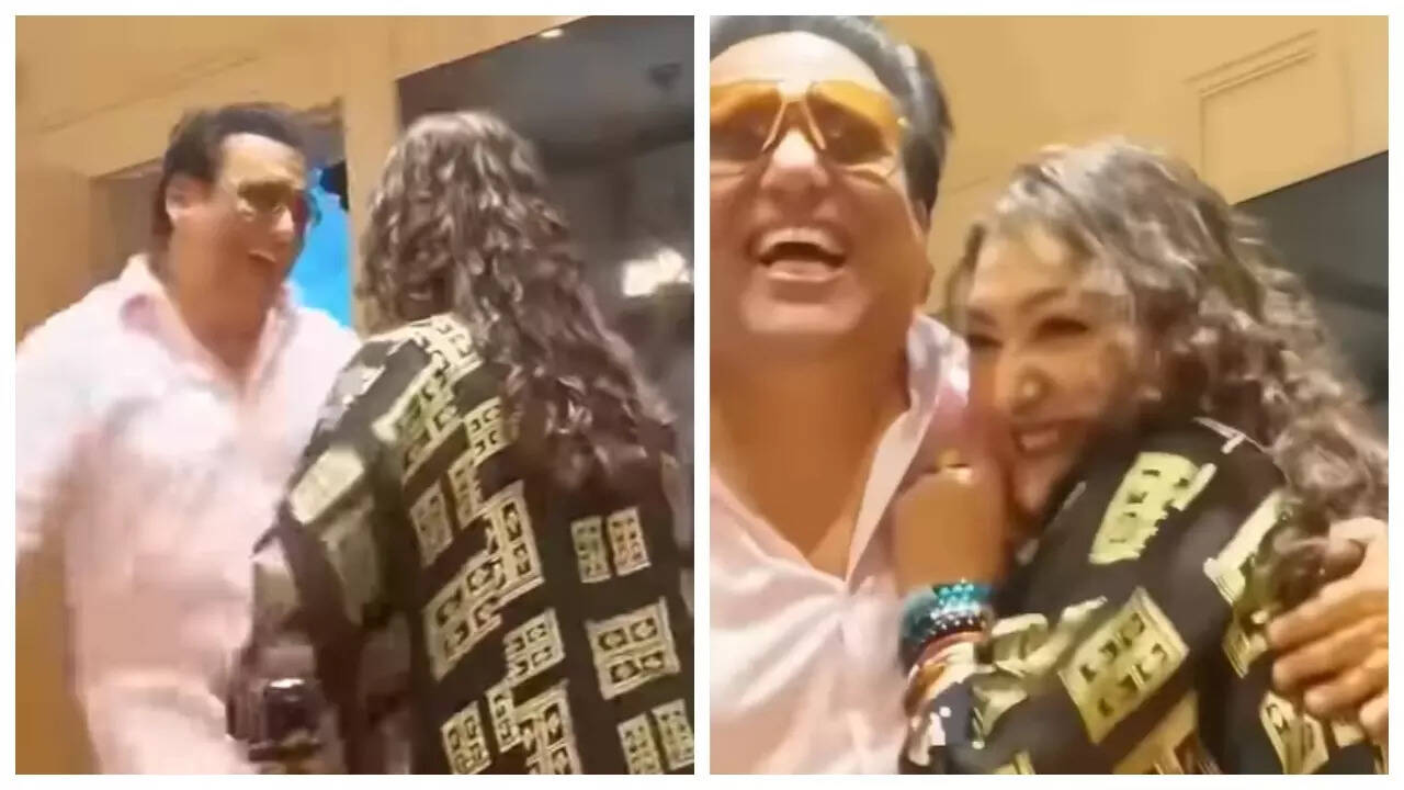 Govinda dances with Sunita is cute video - WATCH