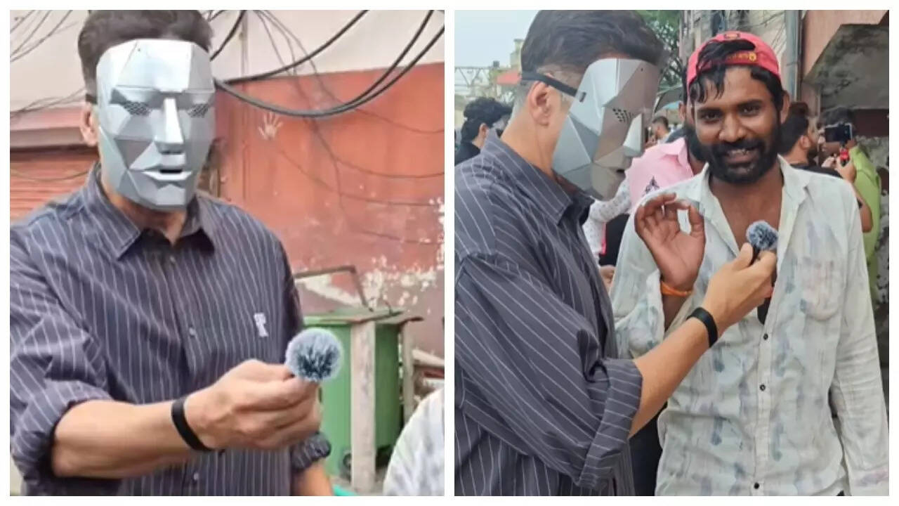 Akshay meets fans at 'Housefull 5' screening- WATCH