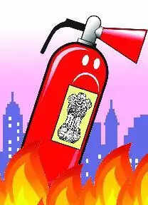 Damage worth 2cr reported in fire at two-wheeler showroom in Thiruvananthapuram