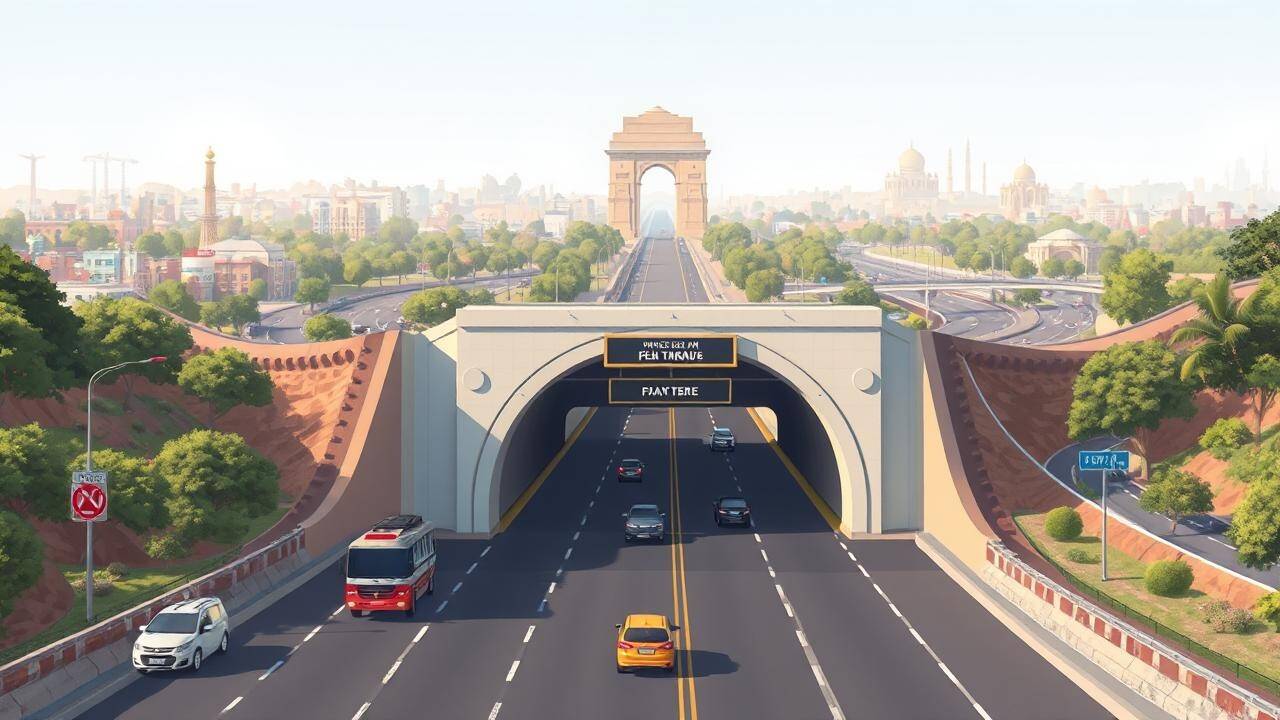 Delhi infrastructure project: Centre approves Rs 24,000-crore plan to decongest Delhi; Tunnel to link Mahipalpur to Vasant Kunj