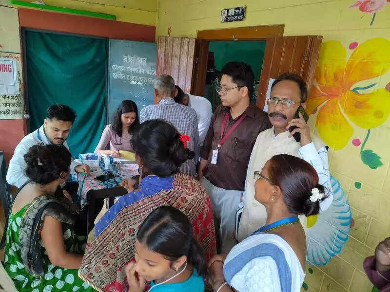 7.2k get free treatment at 487 medical camps in Cachar flood-affected zones