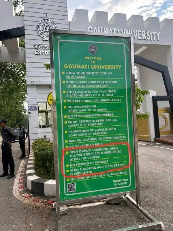 GU administration bans ‘animal feeding’ & ‘vlogging’ on campus