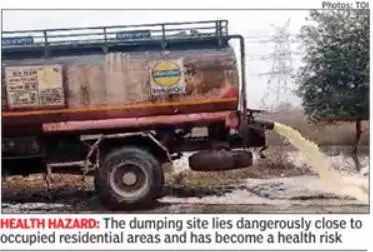 Hold your breath! Sewage dumped in open spaces, Gurgaon condo residents fume