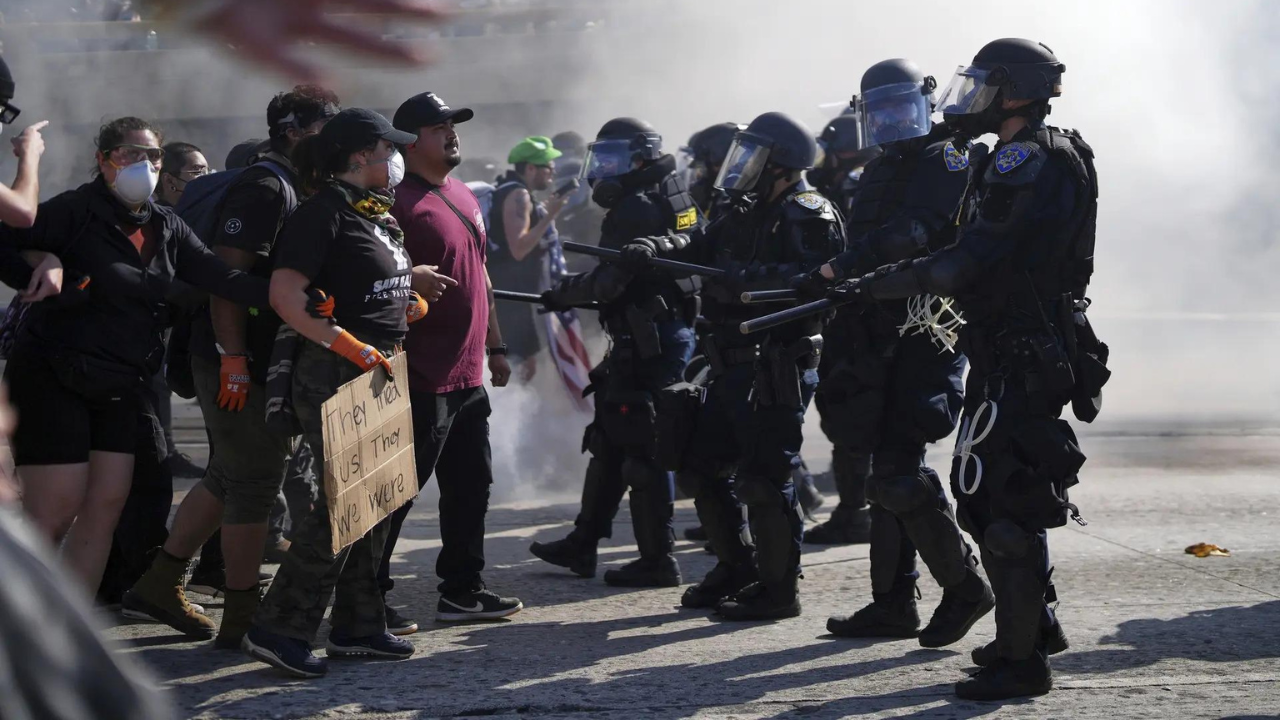 Trump’s LA crackdown: Hundreds of National Guard troops deployed; protesters block freeway