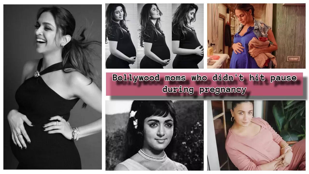 Actresses who didn't hit pause during pregnancy