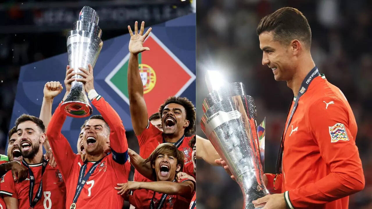 Ronaldo leads Portugal to second Nations League title, beat Spain on penalties