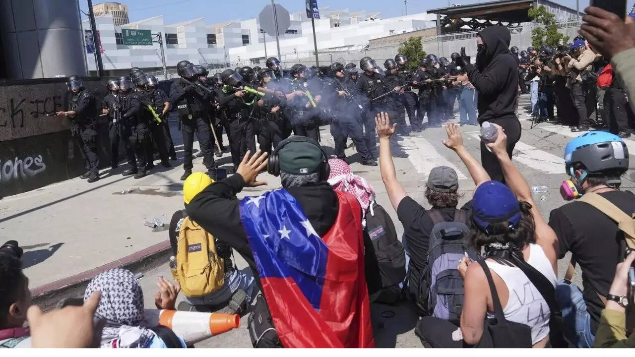 LA protests turn violent; Trump sends Guard troops: What triggered the outrage?