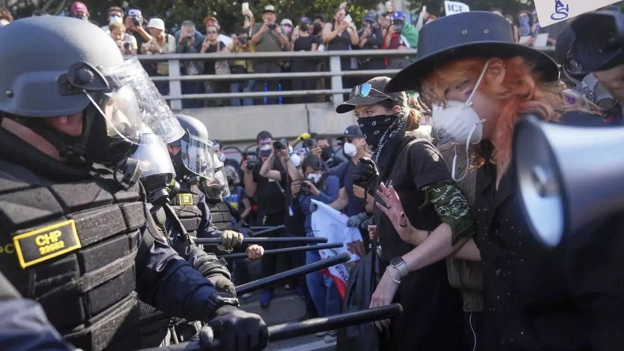 'Arrest people in face masks': Trump’s order amid LA unrest; protests escalate