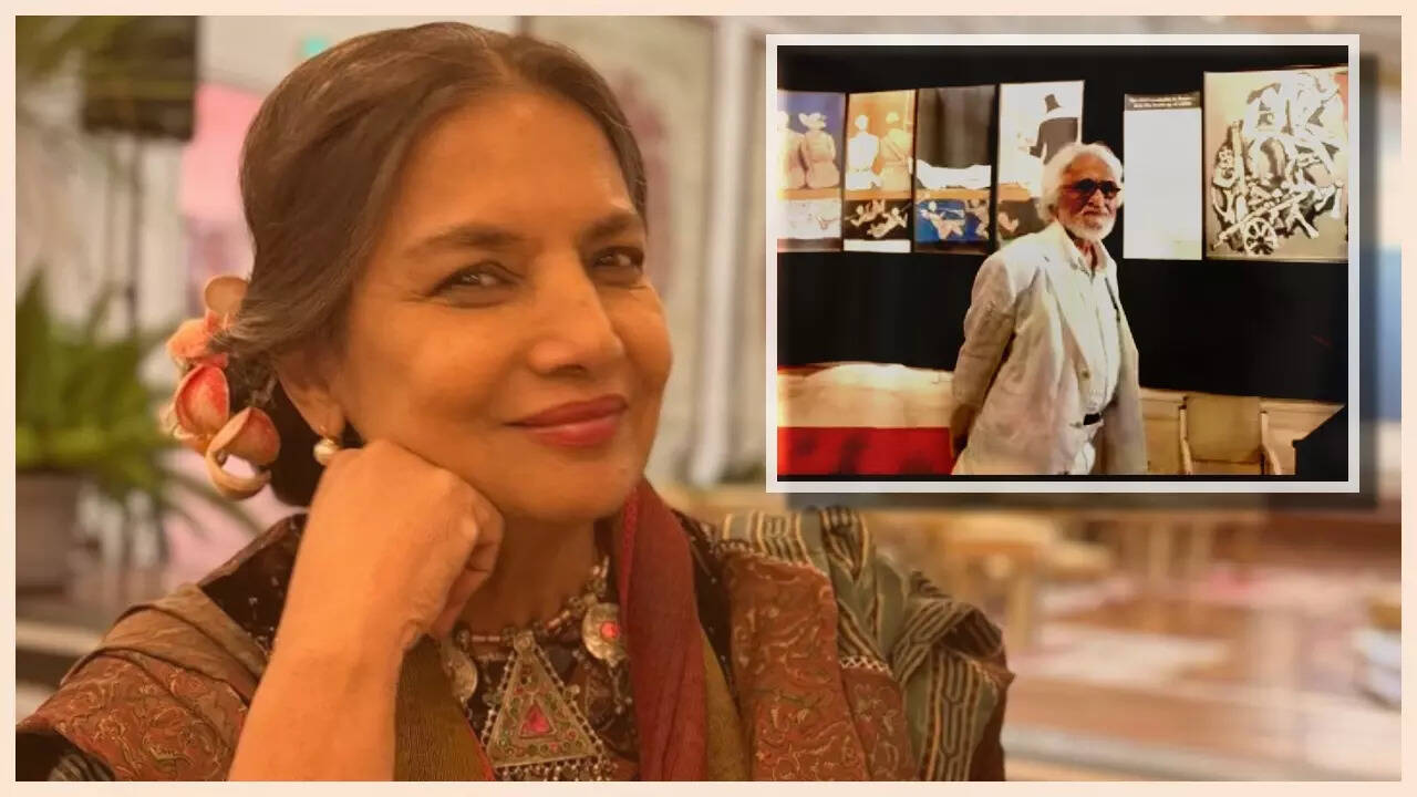 MF Husain taught Shabana how to appreciate art