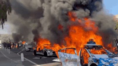 America burning: LA reels under anti-immigration protests for third straight day despite Trump's National Guard order