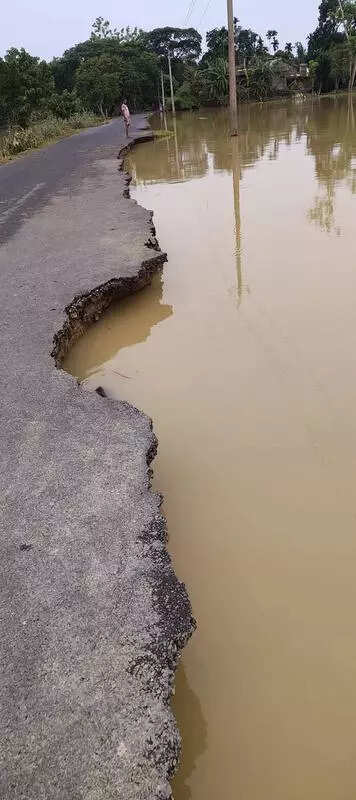 As floodwaters recede, Hailakandi villages face drinking water crisis