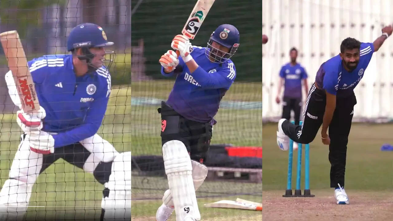 Watch: Team India begins nets practice in England; Gill, Pant, Bumrah in focus